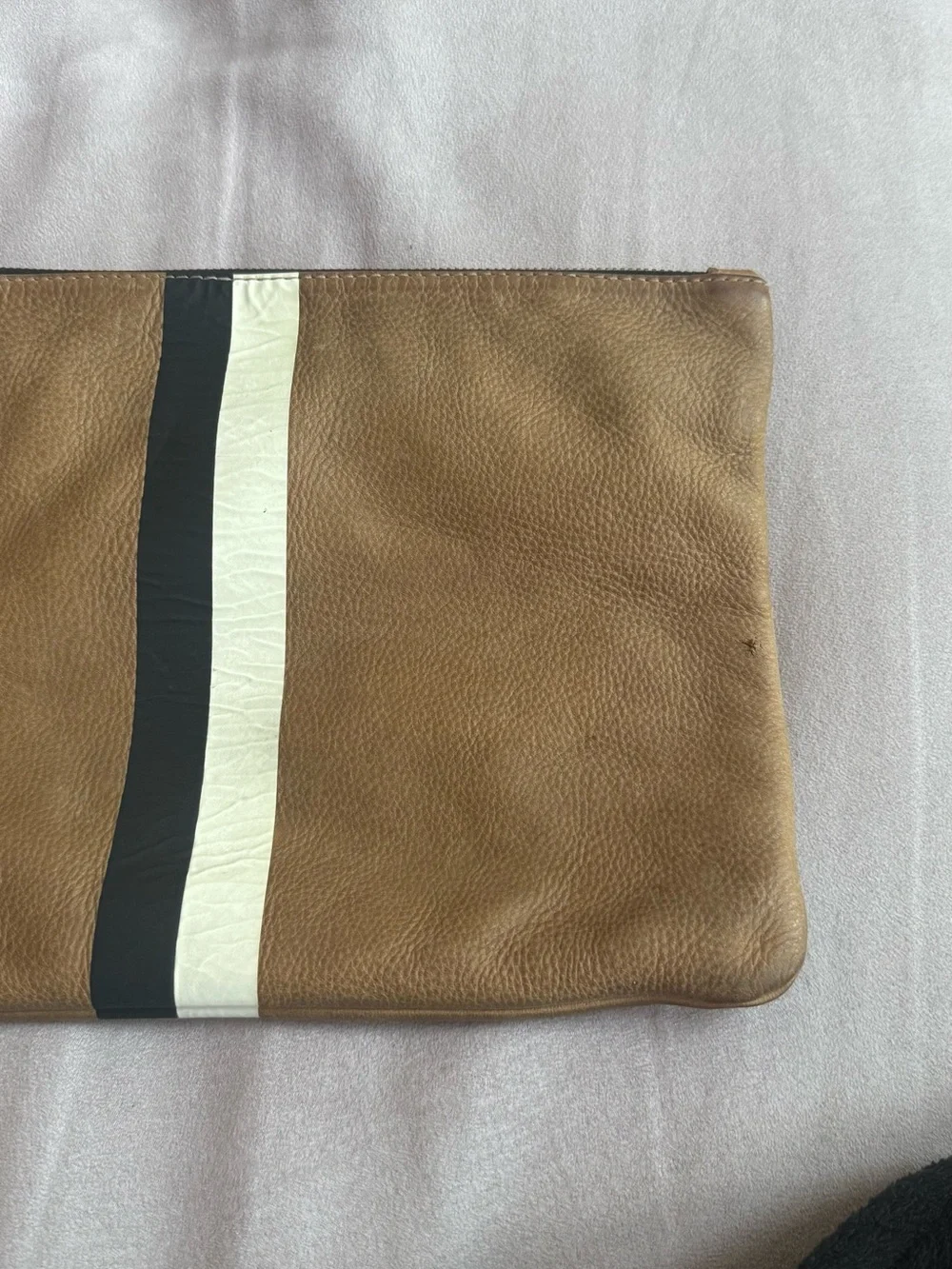 Clare V. sleek tan